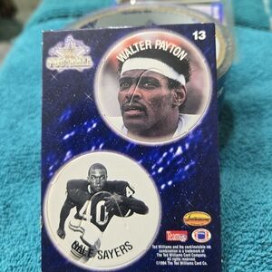 NFL Trading Cards - Blue and White